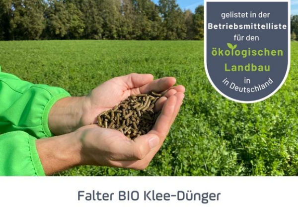 Falter Bio Veganer Kleedünger Mini-Pells 4mm (3+0,8+3,5)